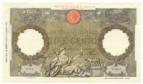 100 lire capranesi aquila - lire,