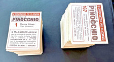 MANCOLISTA FIGURINE PANINI PINOCCHIO 1972 ORIGINALI NUOVE A SCELTA (1/180)
