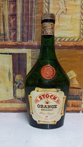 Liquore orange brandy stock - brandy,