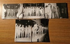 5 Fotografie vintage Fips (fipsas) Pavia attività subacquea - 12x9