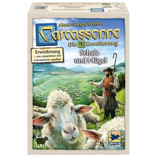 Carcassonne pecore e colline - e,