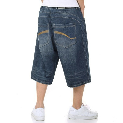 Jeans uomo denim pantaloncini