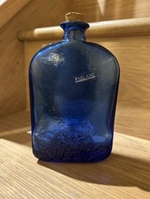 Bottiglia in vetro blu pesante