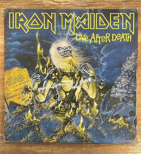Iron maiden live after death - maiden,