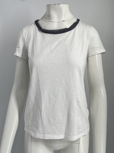 Shirt peserico tricot bianca - t-shirt,