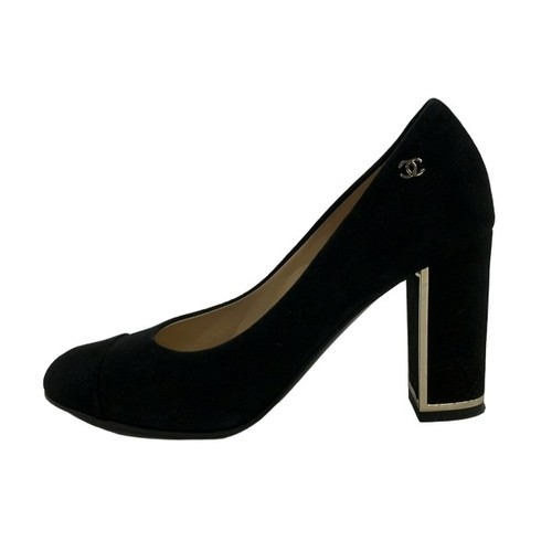 Chanel decolte tacco grosso - chanel,