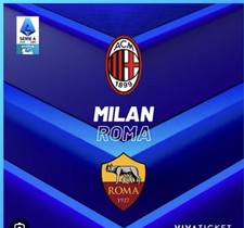 2 Biglietti  Milan-Roma 02.11.2025 - Secondo Verde ?? Sett.240. Necessaria Crn