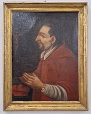 Dipinto Olio Su Tela. Ritratto