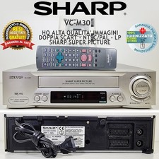 VIDEOREGISTRATORE VHS SHARP