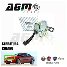 Serratura cofano anteriore chiusura vano motore oe 50512273 originale alfa 159