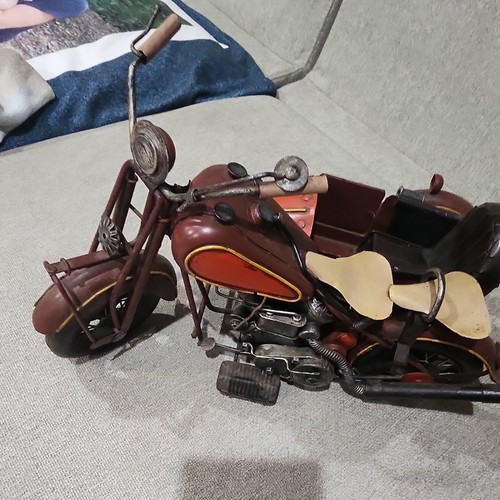 Moto metallo stile vintage - moto,