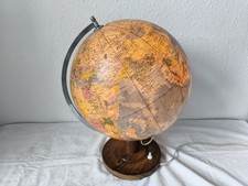 Mappamondo vintage columbus - mappamondo,