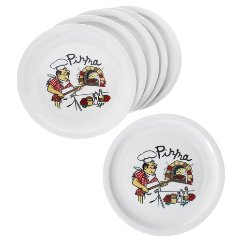 Set piatti pizza luigi - 6,