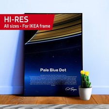 Poster Pale Blue Dot, Saturno