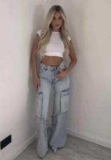 JEANS CARGO ZARA DONNA VITA