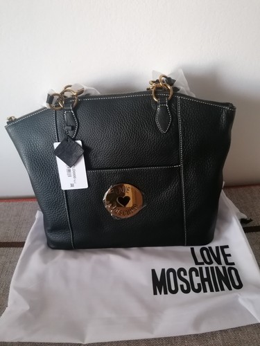 Borsa pelle love moschino - borsa,