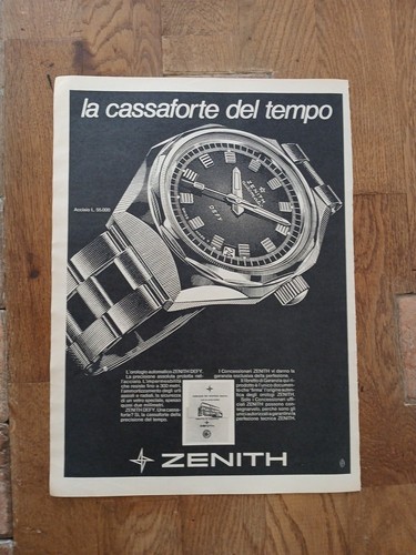 Pubblicita orologio zenith - pubblicita',