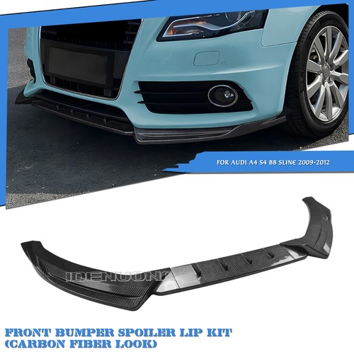 Carbon look front bumper - carbon,