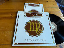 LP ITALY 1985 Stephen Schlaks – Vergine - CON LIBRETTO