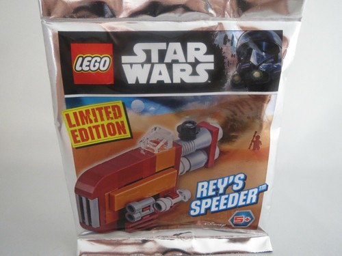 Lego star wars rey - wars, speeder"