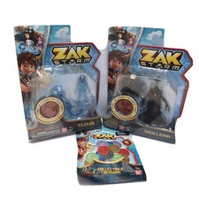 Lotto 3 action figure Zak