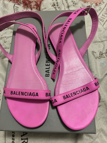 Balenciaga sandali piatti - sandali,