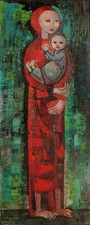 CARLO PAGANINI olio su tela