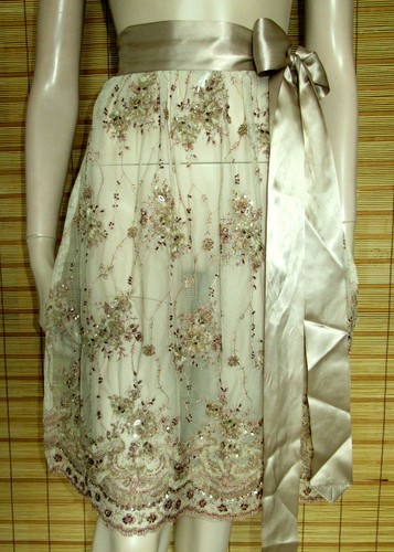 Grembiule dirndl beige perle - grembiule,