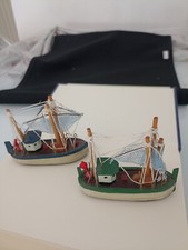  Modellino Peschereccio Barca Miniatura