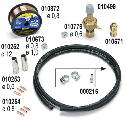 Kit per saldatrice filo - kit, deca