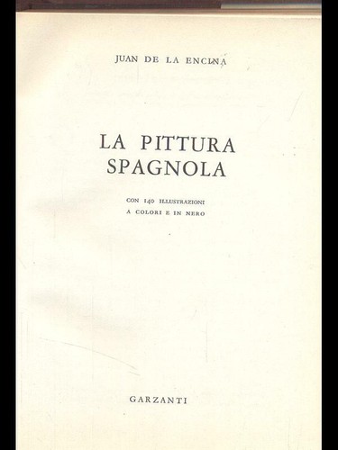 Pittura spagnola - la,