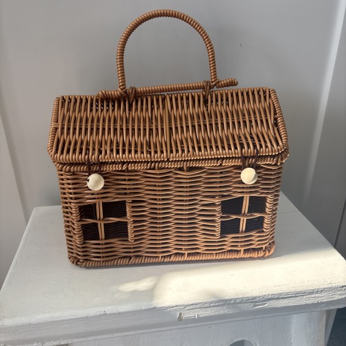 Cesto portaoggetti rattan - portaoggetti, in