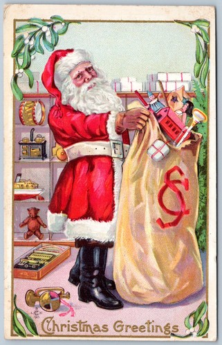 Cartolina auguri natale - cartolina, di