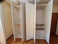 mobili usati camera da letto sono in legno massello laccato bianco lucido