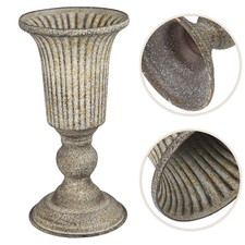  Vaso per fiori in metallo