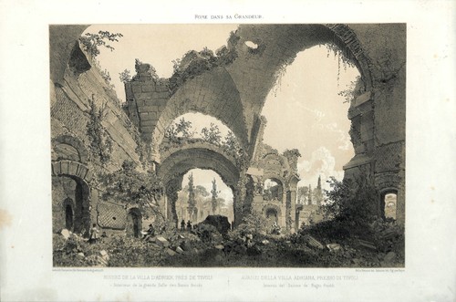 Roma avanzi della villa - roma,