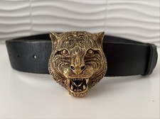 Feline Head Gucci Belt