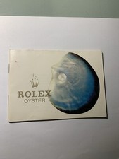 Libretto Rolex Oyster 1977