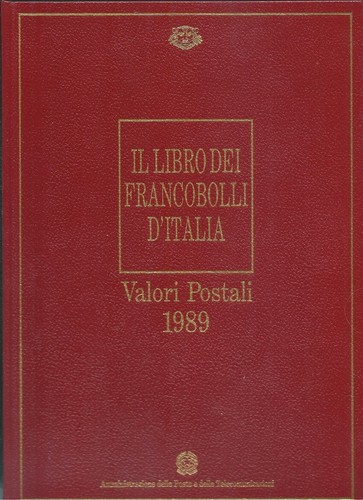 Libro francobolli italia - francobolli,