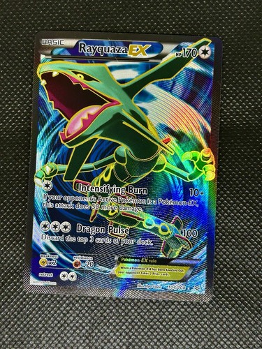 Carta rayquaza full - rayquaza, art