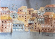 Lido Bettarini olio su tela