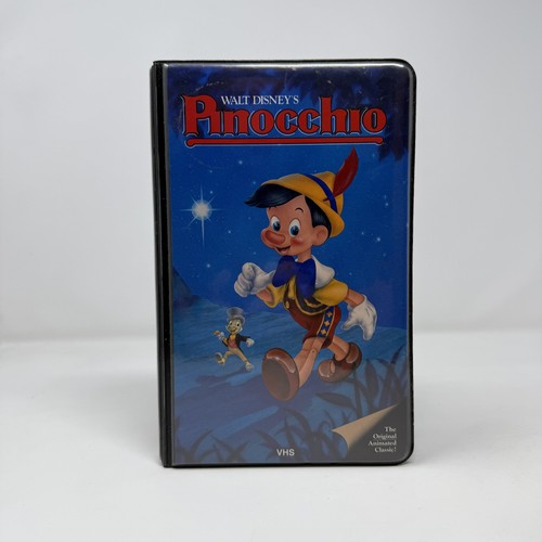 Walt disney pinocchio vhs - walt, disney's
