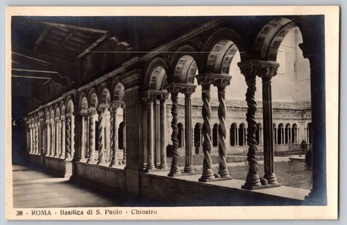 Roma basilica chiostro - basilica,