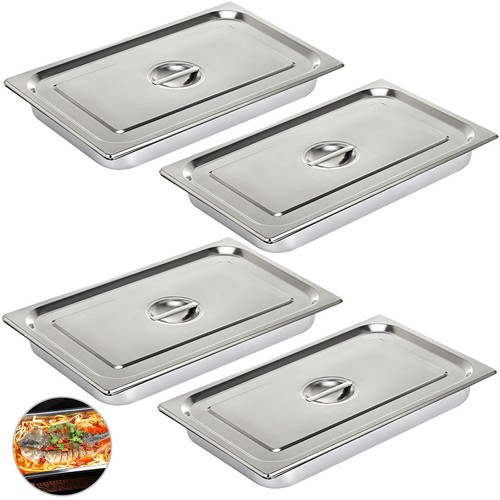 Vassoio acciaio inox 4 - acciaio, da