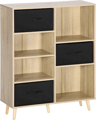 Libreria con vani cassetti - libreria,