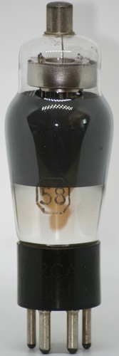 Valvola rca tube radio - 58,