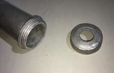 ARTIGIANATO POPOLARE-CUCINA-PASTICCERIA-ATTREZZO IN PELTRO-SIRINGA PER DOLCI