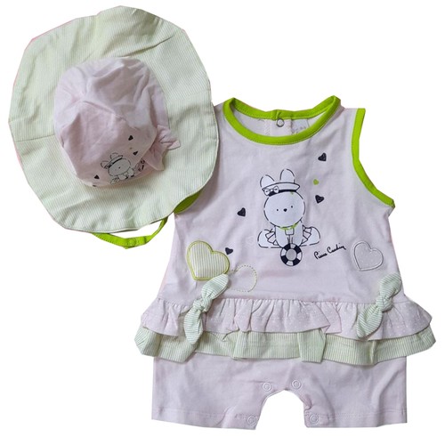 Pagliaccetto cappellino baby - pagliaccetto+cappellino,