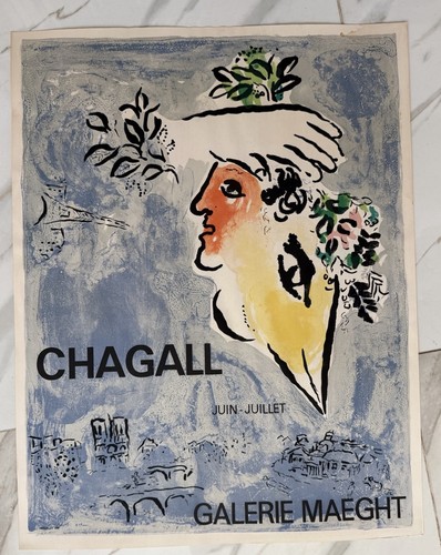 Marc chagall poster galerie - marc,