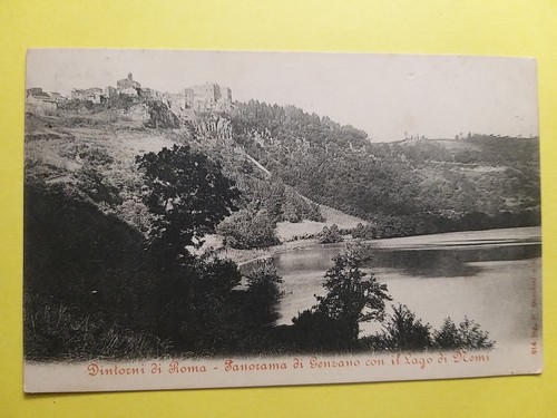 Genzano veduta con il - (roma).,